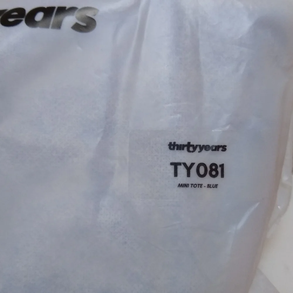 Thirty Years Mini Drift Tote in Cobalt Blue - Not Blue Crush - Picture 3 of 4